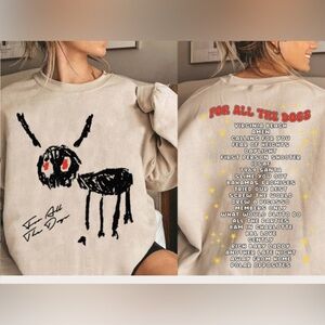 Drake Album “For All The Dogs” -crewneck sweatshirt